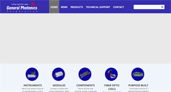 Desktop Screenshot of generalphotonics.com